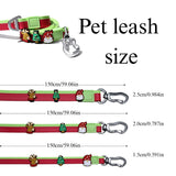 Dual-Color Embossed Pet Leash Set — style meets function for happy walks