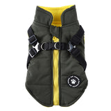 Chest Strap Jacket Cotton-padded Coat – Warmth and Comfort for Every Walk