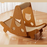 Creative Sisal Mat That Won't Shed Crumbs Cat Scratch Board