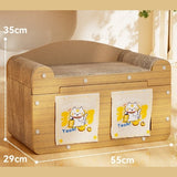 Creative Sisal Mat That Won't Shed Crumbs Cat Scratch Board