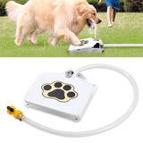 Dog Pet Water Dispenser Step‑on Activated Sprinkler – hydration meets playtime outdoors