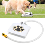 Dog Pet Water Dispenser Step‑on Activated Sprinkler – hydration meets playtime outdoors