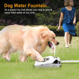 Dog Pet Water Dispenser Step‑on Activated Sprinkler – hydration meets playtime outdoors