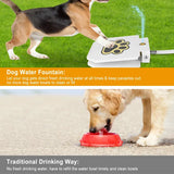 Dog Pet Water Dispenser Step‑on Activated Sprinkler – hydration meets playtime outdoors