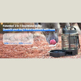 Lassot Portable Pull‑out Water Bowl For Dogs – hydration on the go made simple