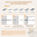 PawHut 6-pc Modern Cat Wall Shelves For Indoor Cats, Height Adjustable Jumping Platforms — stylish climbing fun for your feline friends