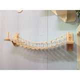 Wall Cat Furniture Pine Wall Hanging – Stylish Space-Saving Play for Cats