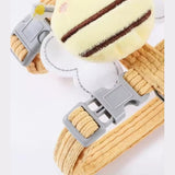 Kitten Harness Vest With Wing Decoration, Strap Set For Cats And Small Dogs, Adjustable Pet Cat Harness Accessories — cute, secure, and comfortable for little pets