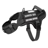 Tactical Service Dog Harness With Handle, No-Pull Adjustable Reflective Pet Vest Harness For Easy Walking And Training — control, comfort, and safety combined