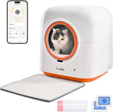 60L Automatic Cat Litter Box, Smart App Control, Deodorizing, Infrared Sensor, Suitable For Multiple Cats — smarter, cleaner living for you and your cats