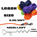 Ground Stake Fixed Dog Leash — safe freedom for your beloved Dog