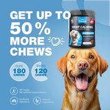 Chewia - Hemp Calming Chews For Dogs Dog Calming Treats Anxiety Relief For Dogs — natural relaxation support in a tasty chew