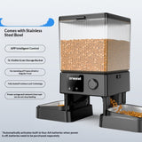 Automatic Cat Feeder With Dual Bowls – smart, scheduled, and stress‑free feeding