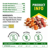 Beloved Pets - Dog Rawhide Treats With Duck And Chicken Human Grade Meat — flavorful, safe, and protein-rich chews for happy pets