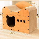 Creative Sisal Mat That Won't Shed Crumbs Cat Scratch Board