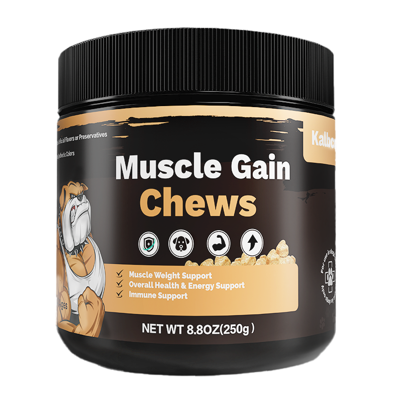 Kalbconzo - Muscle Gain Chews For Dogs High Protein Dog Food Health Supplement Premium Muscle Builder For All Breeds Soft Dog Chews — daily support for strength, energy, and lean muscle development