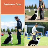 Pet Training Treat Pouch With Food-Grade Silicone – Soft, Skin-Friendly Dog Treat Bag With Hanging Buckle For Easy Carrying – Ideal For Puppy Training And Outdoor Activities — train smarter, carry easier