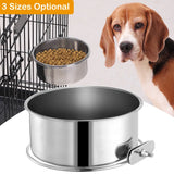 Stainless Steel Dog Bowl Pets Hanging Food Bowl – sturdy, space‑saving, and easy to use