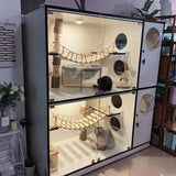 Wall Cat Furniture Pine Wall Hanging – Stylish Space-Saving Play for Cats