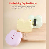 Pet Training Treat Pouch With Food-Grade Silicone – Soft, Skin-Friendly Dog Treat Bag With Hanging Buckle For Easy Carrying – Ideal For Puppy Training And Outdoor Activities — train smarter, carry easier